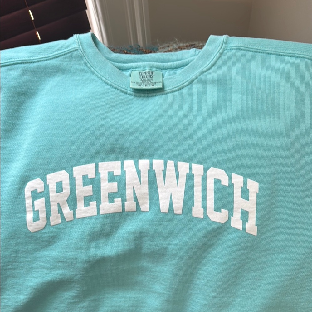 Comfort Colors Teal Sweatshirt